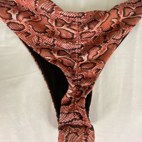 NWT Snake print triangle bikini - Picture 5 of 5